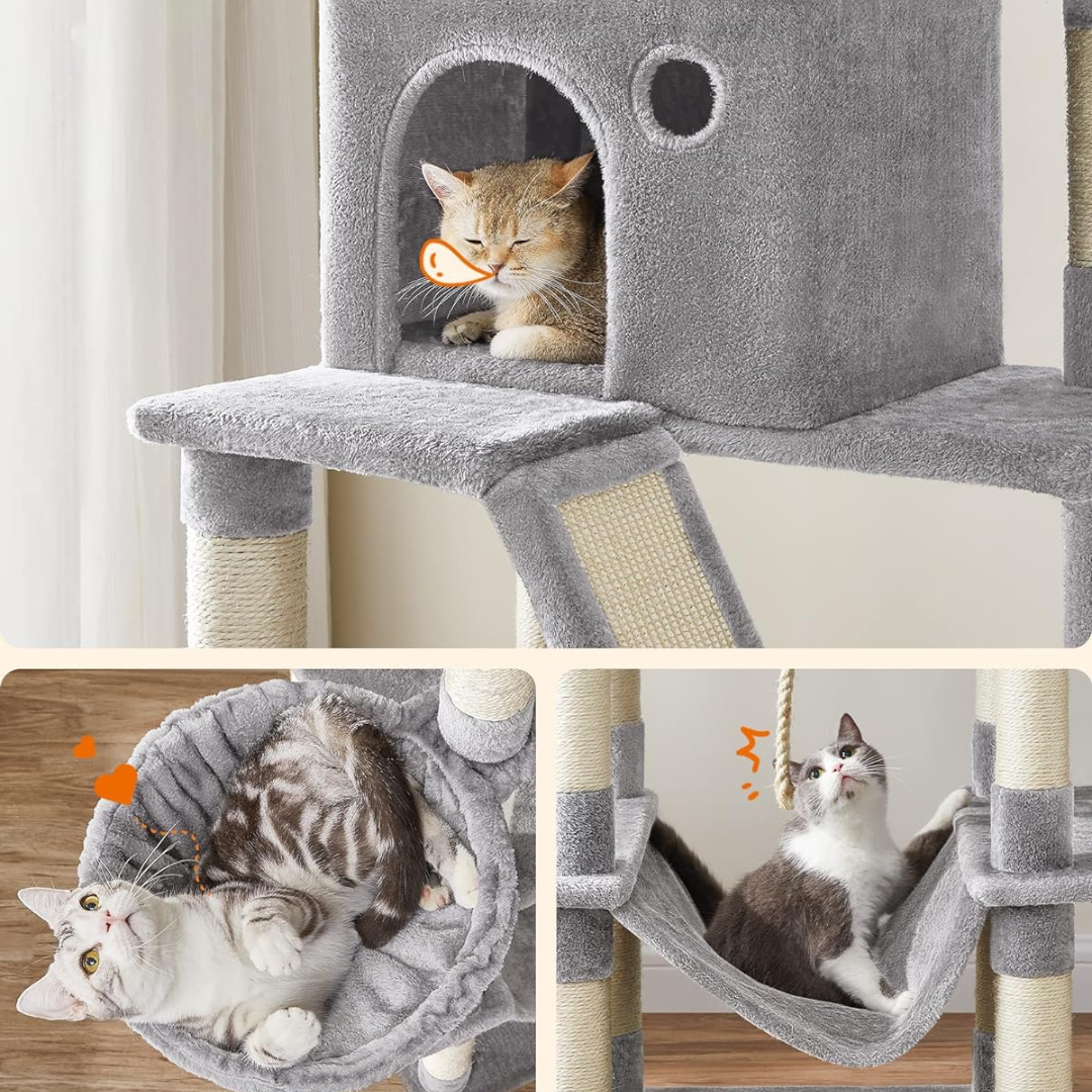 Cat Climbing Tower Model 24 Light Grey