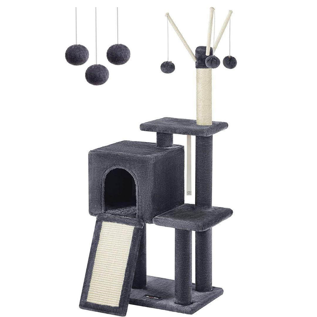 Cat Tower Model 14 Dark Grey