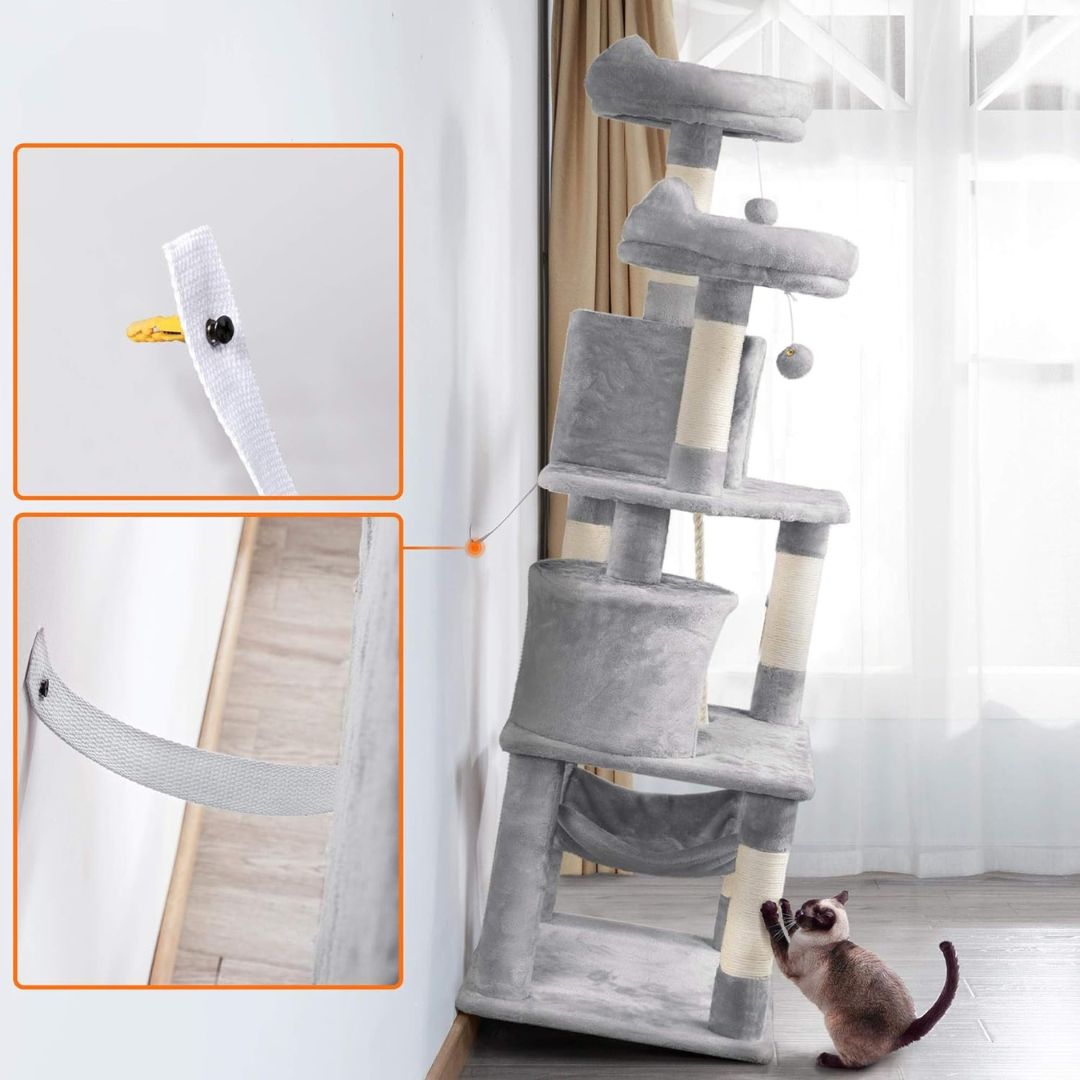 Cat Climbing Tower Model 20 - Ash Grey