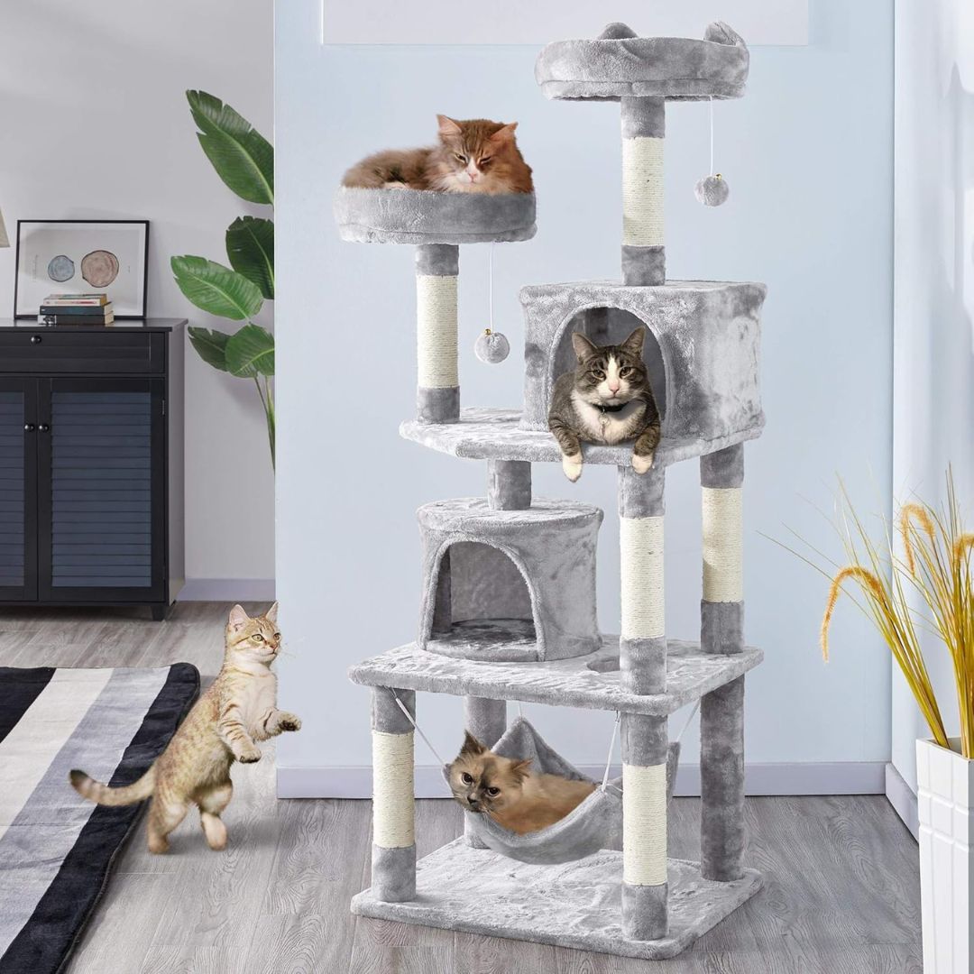 Cat Climbing Tower Model 20 - Ash Grey