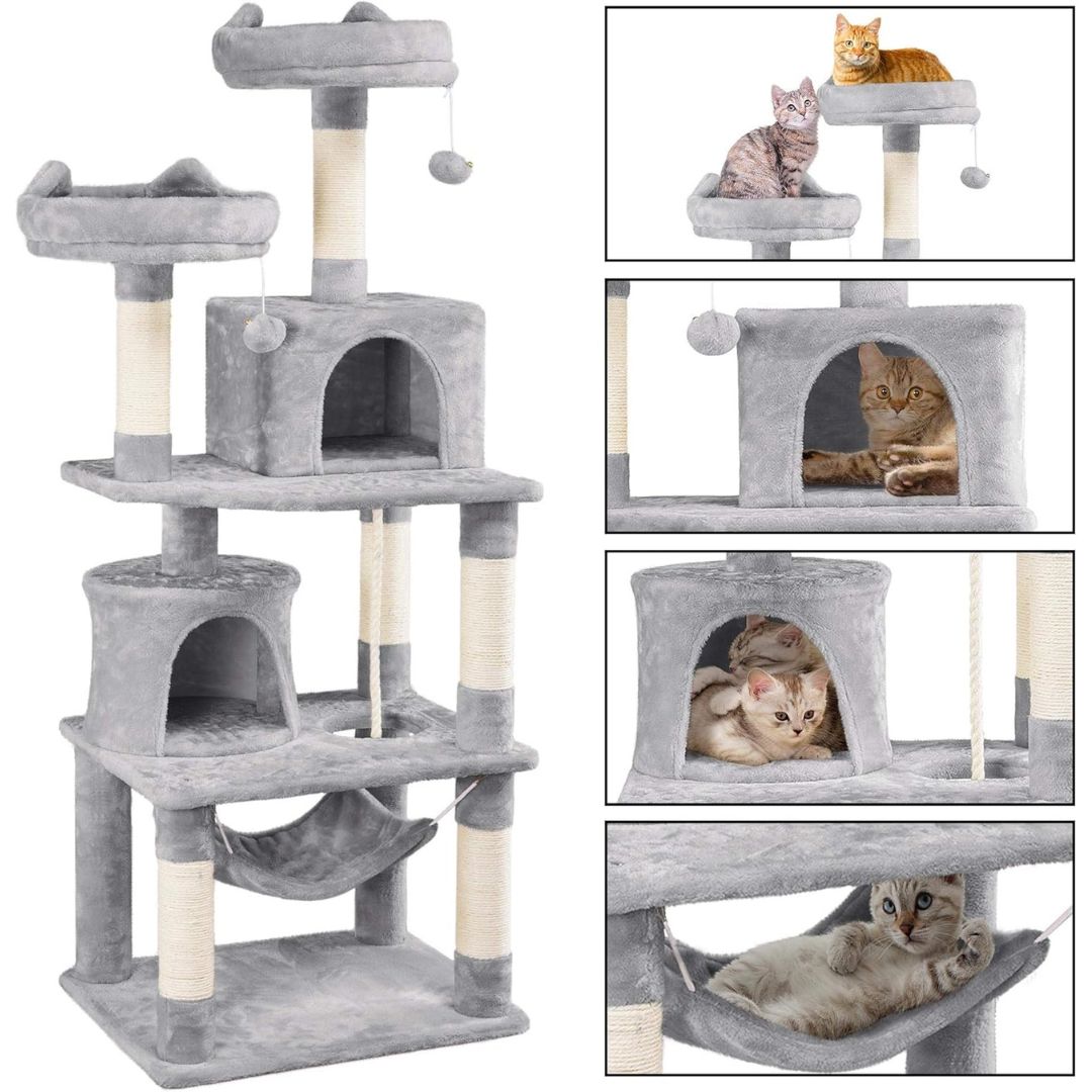 Cat Climbing Tower Model 20 - Ash Grey