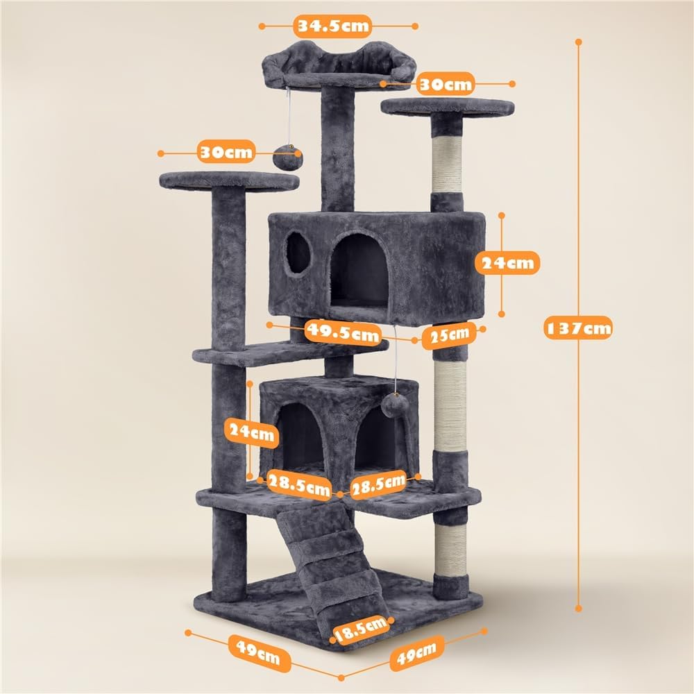 Cat Climbing Tower M3; 140cm