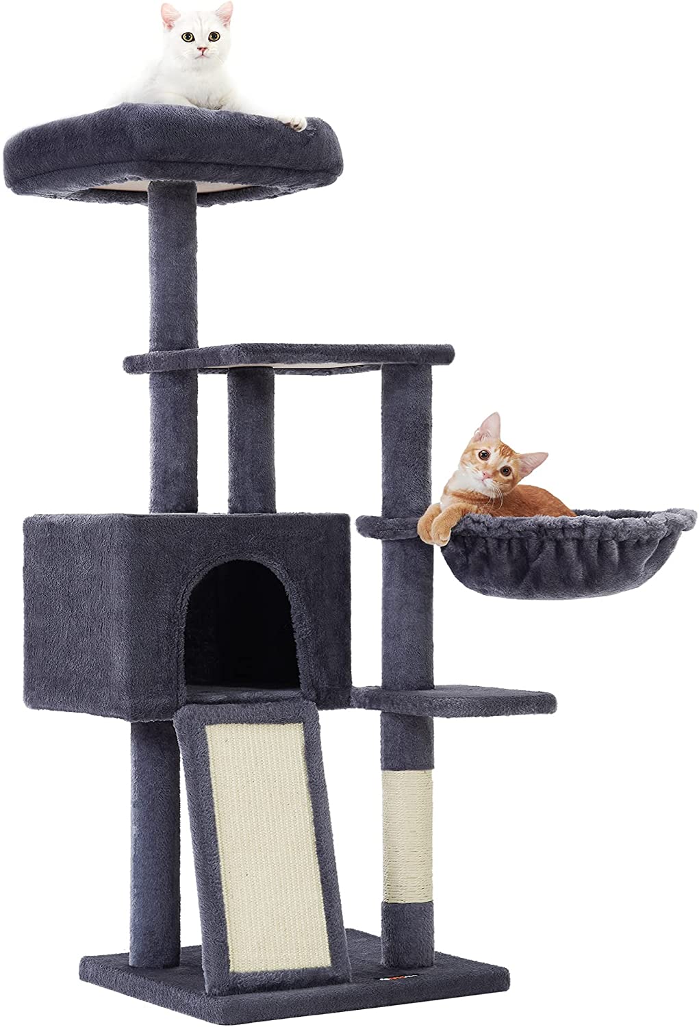 Cat Climbing Tower M16; 135cm - Dark Grey