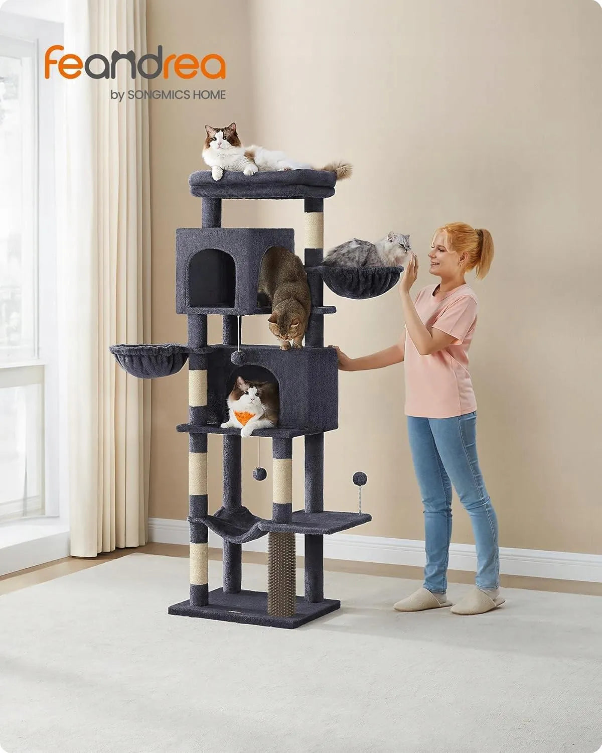 Cat Climbing Tower Model 22 - D.Grey