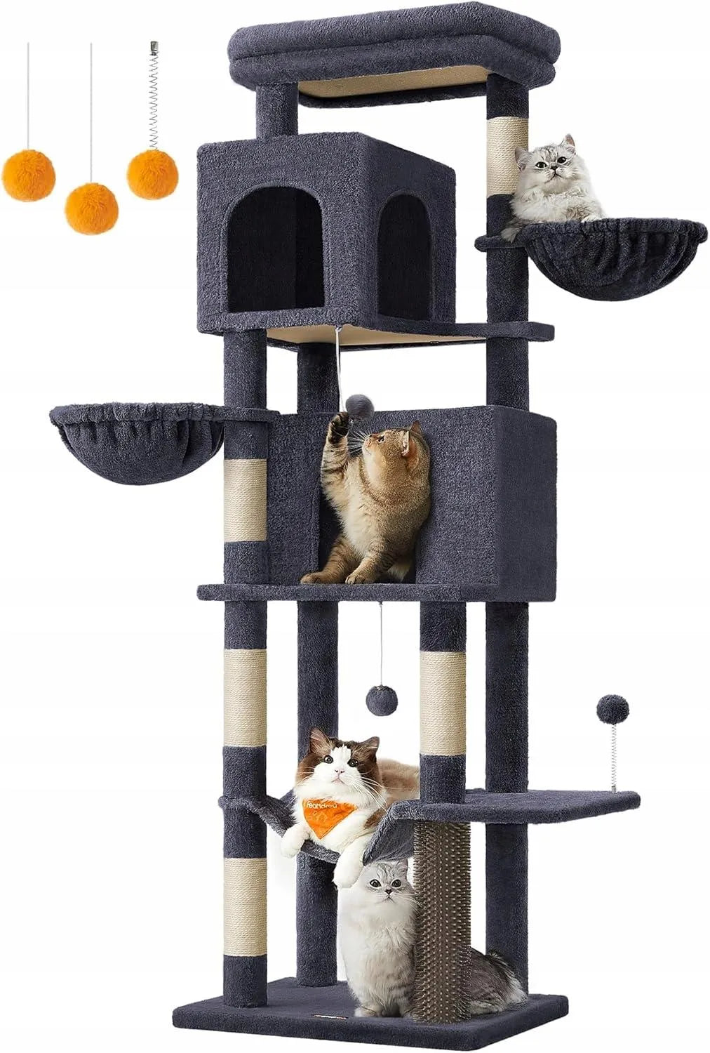 Cat Climbing Tower Model 22 - D.Grey